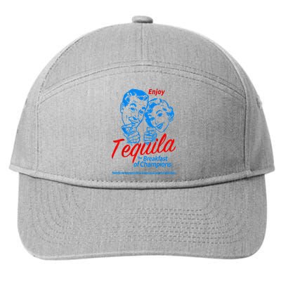 Enjoys Tequila The Breakfasts Of Championss 7-Panel Snapback Hat