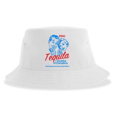 Enjoys Tequila The Breakfasts Of Championss Sustainable Bucket Hat