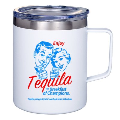 Enjoys Tequila The Breakfasts Of Championss 12oz Stainless Steel Coffee Mug