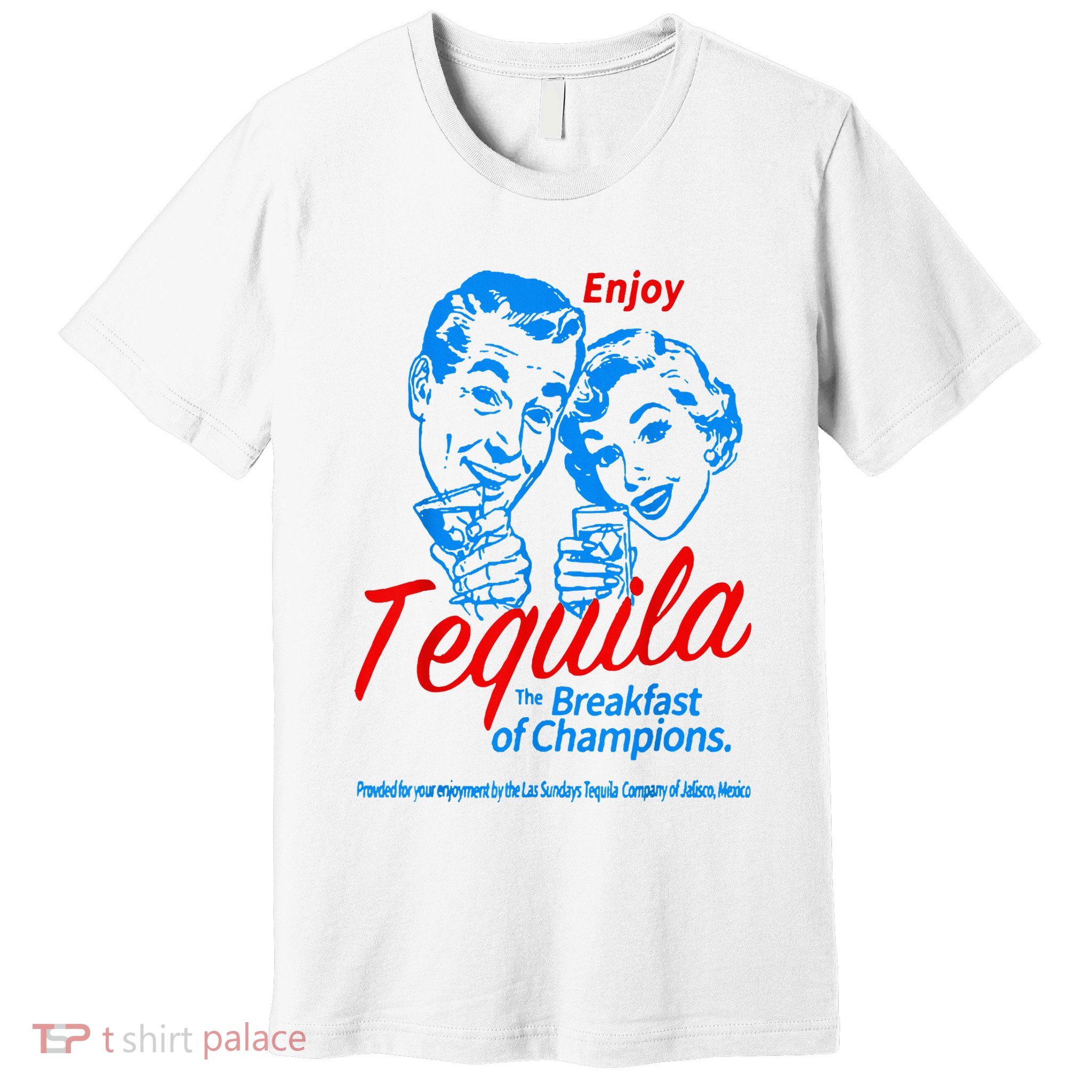 Enjoys Tequila The Breakfasts Of Championss Premium T-Shirt