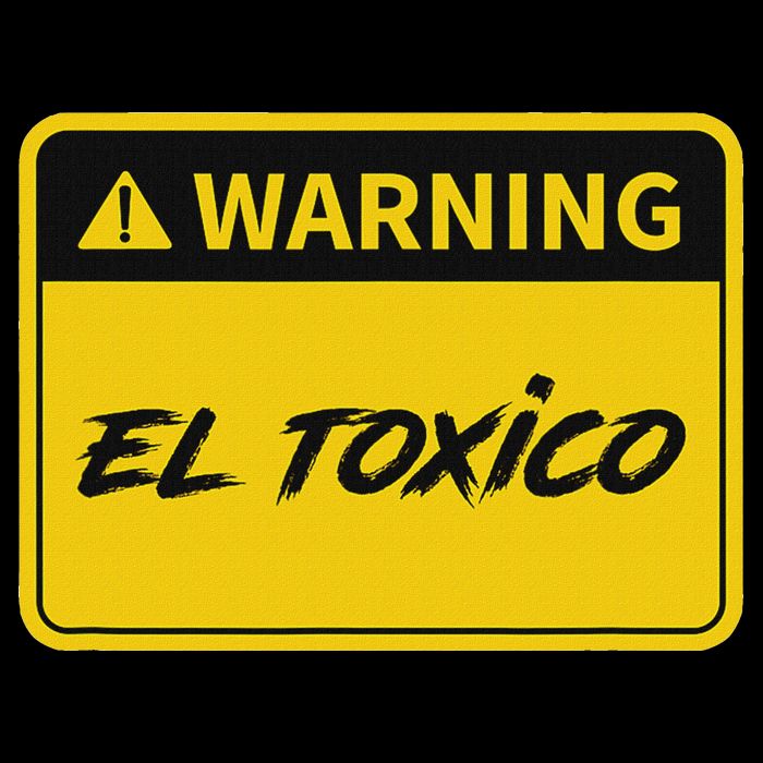 El Toxico Toxic Latino Youth Performance Sprint T-Shirt
