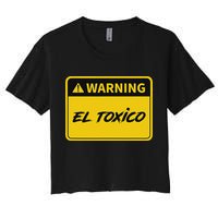 El Toxico Toxic Latino Women's Crop Top Tee
