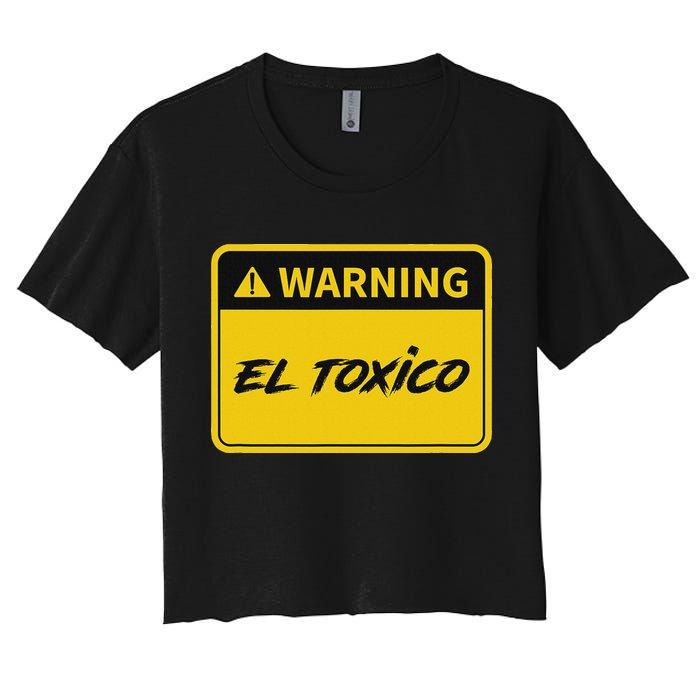 El Toxico Toxic Latino Women's Crop Top Tee