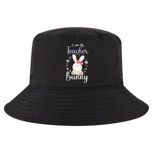 Easter Teachers Teacher Easter Day I'm The Teacher Bunny Cute Gift Cool Comfort Performance Bucket Hat