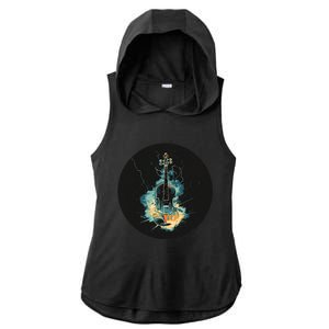 Electric Thunder Violin For Bold Sounds And Violins Lovers Ladies PosiCharge Tri-Blend Wicking Draft Hoodie Tank