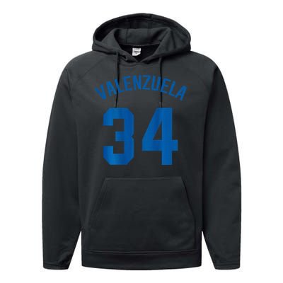 El Toro Valenzuela 34 Los Angeles Performance Fleece Hoodie