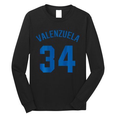 El Toro Valenzuela 34 Los Angeles Long Sleeve Shirt