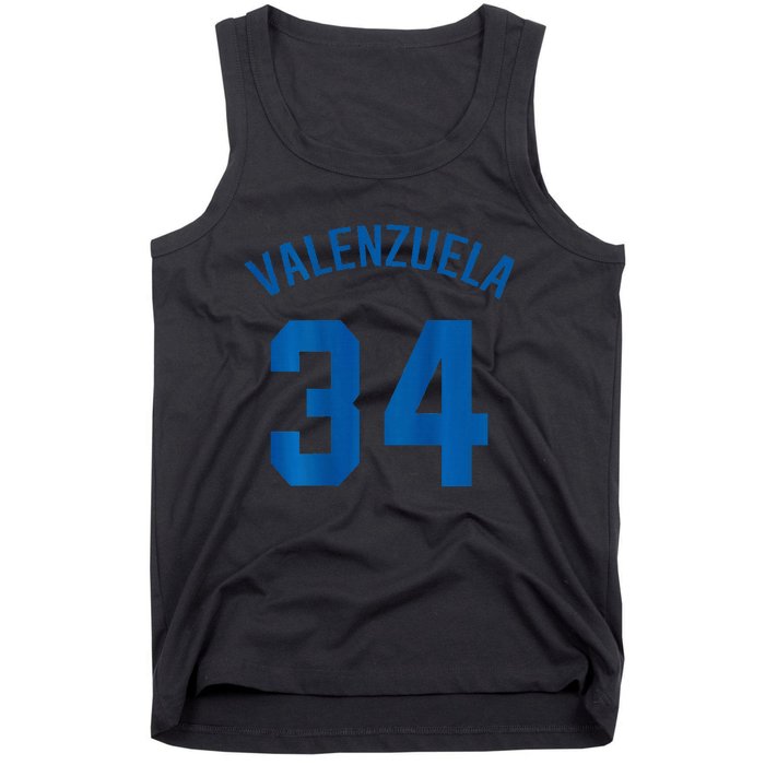 El Toro Valenzuela 34 Los Angeles Tank Top