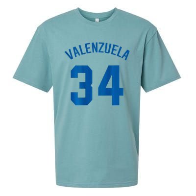 El Toro Valenzuela 34 Los Angeles Sueded Cloud Jersey T-Shirt