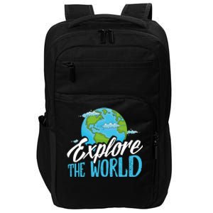 Explore The World Bucket List Goals 7 Continents Exploration Gift Impact Tech Backpack