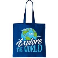 Explore The World Bucket List Goals 7 Continents Exploration Gift Tote Bag