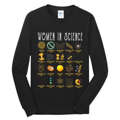 Exploring the Wonders of Science Tall Long Sleeve T-Shirt