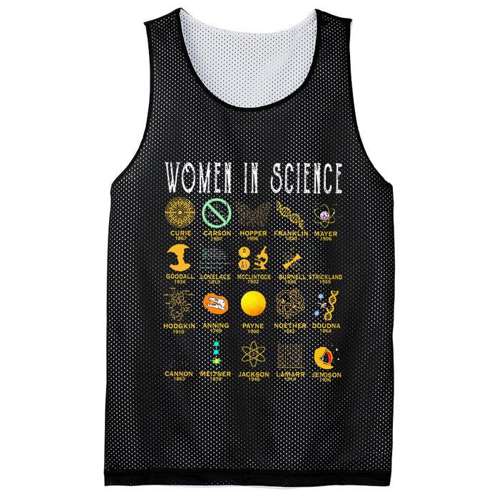 Exploring the Wonders of Science Mesh Reversible Basketball Jersey Tank