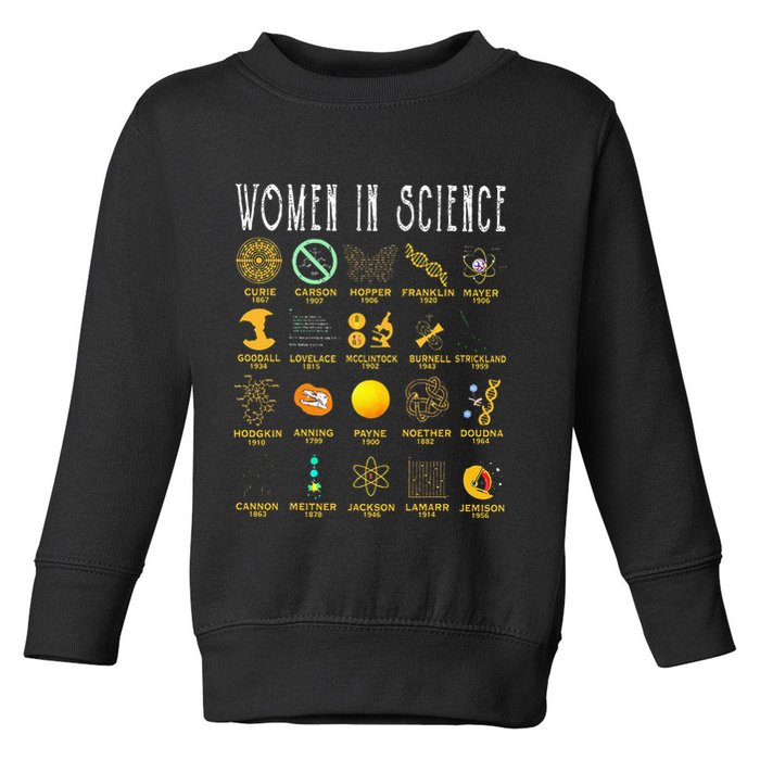 Exploring the Wonders of Science Toddler Sweatshirt