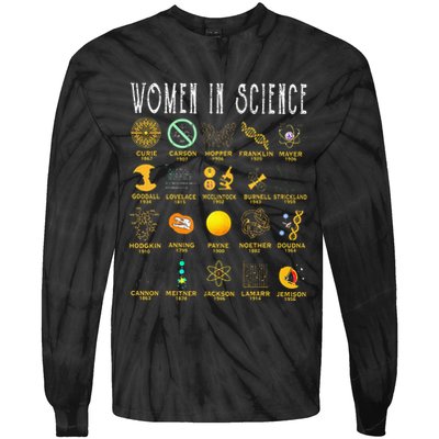 Exploring the Wonders of Science Tie-Dye Long Sleeve Shirt