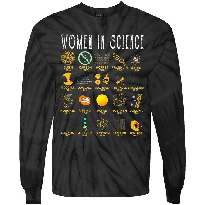 Exploring the Wonders of Science Tie-Dye Long Sleeve Shirt