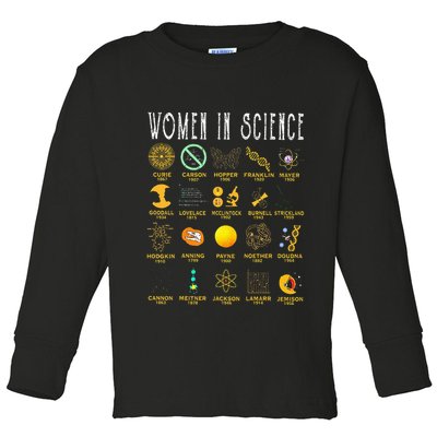 Exploring the Wonders of Science Toddler Long Sleeve Shirt