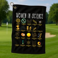 Exploring the Wonders of Science Golf Towel