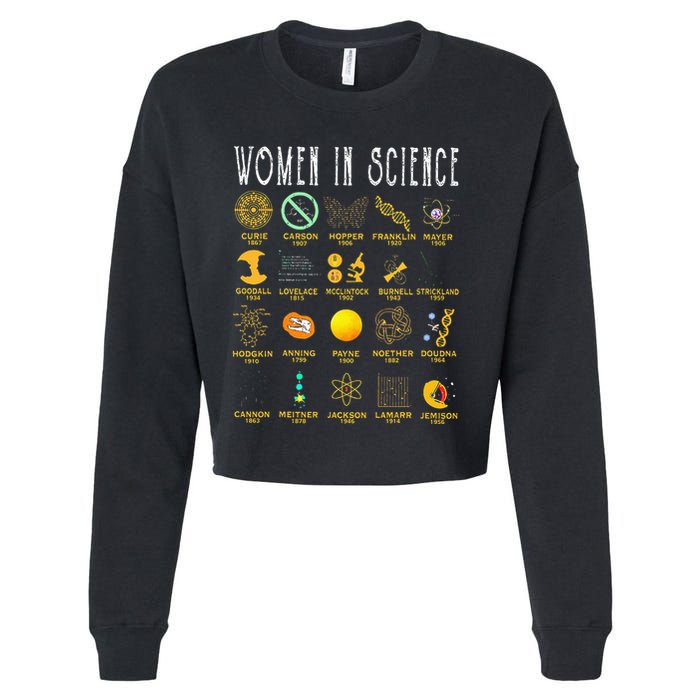Exploring the Wonders of Science Cropped Pullover Crew