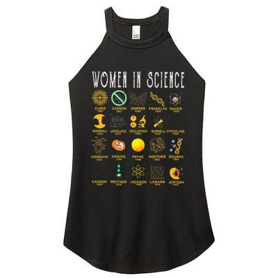 Exploring the Wonders of Science Women's Perfect Tri Rocker Tank
