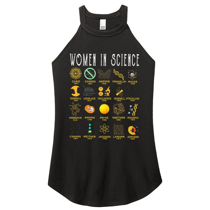 Exploring the Wonders of Science Women's Perfect Tri Rocker Tank
