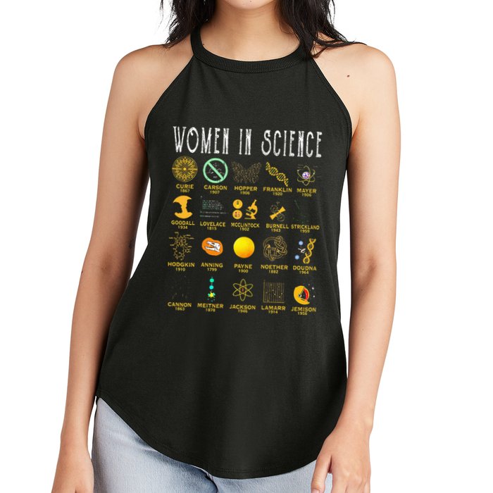 Exploring the Wonders of Science Women's Perfect Tri Rocker Tank