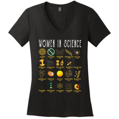 Exploring the Wonders of Science Women's V-Neck T-Shirt