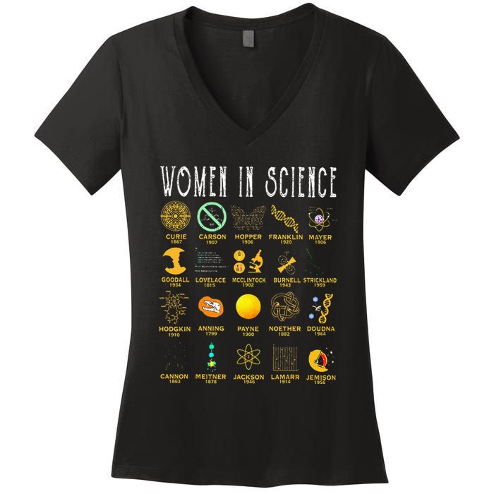 Exploring the Wonders of Science Women's V-Neck T-Shirt