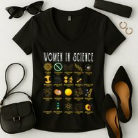 Exploring the Wonders of Science Women's V-Neck T-Shirt