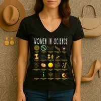 Exploring the Wonders of Science Women's V-Neck T-Shirt