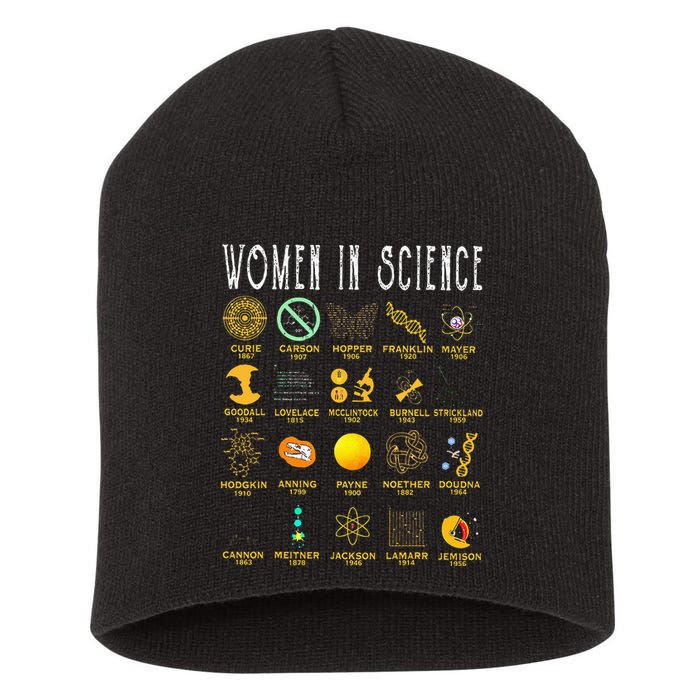 Exploring the Wonders of Science Short Acrylic Beanie