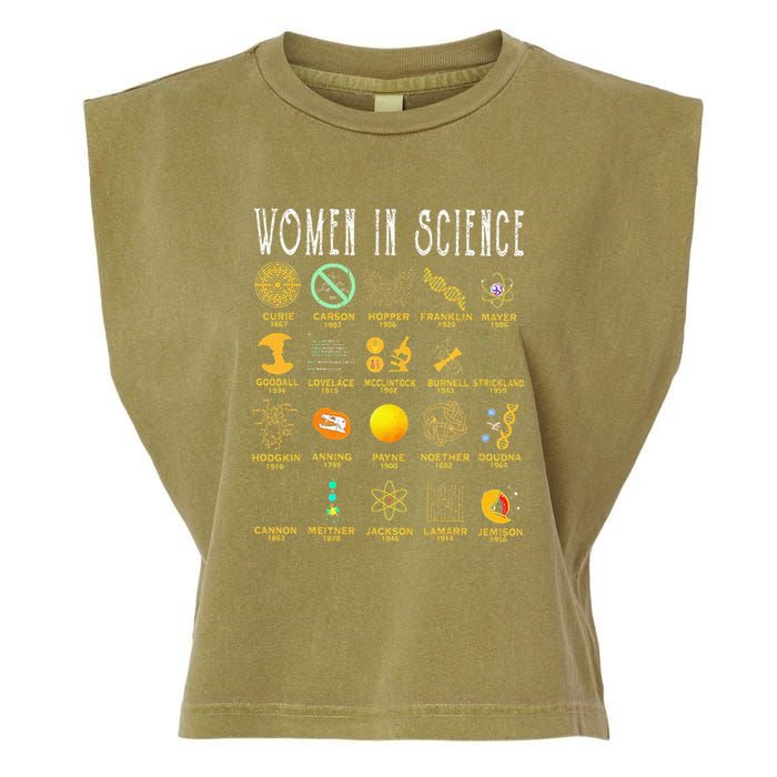 Exploring the Wonders of Science Garment-Dyed Women's Muscle Tee