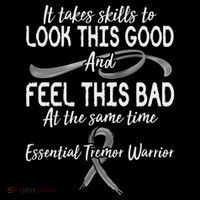 Essential Tremor Warrior It Takes Skills To Look This Good And Feel This Bad Toddler Sweatshirt