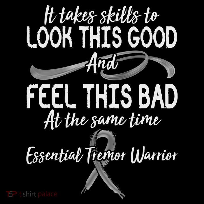 Essential Tremor Warrior It Takes Skills To Look This Good And Feel This Bad Toddler Sweatshirt