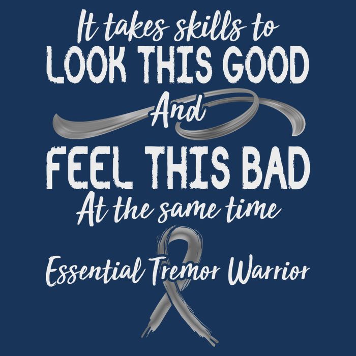 Essential Tremor Warrior It Takes Skills To Look This Good And Feel This Bad Infant Baby Jersey Bodysuit