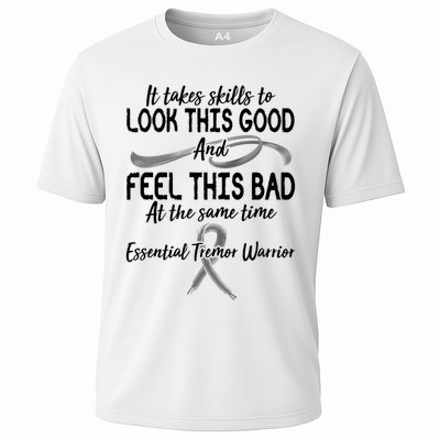 Essential Tremor Warrior It Takes Skills To Look This Good And Feel This Bad Cooling Performance Crew T-Shirt