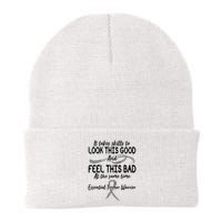 Essential Tremor Warrior It Takes Skills To Look This Good And Feel This Bad Beanie