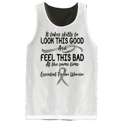 Essential Tremor Warrior It Takes Skills To Look This Good And Feel This Bad Mesh Reversible Basketball Jersey Tank