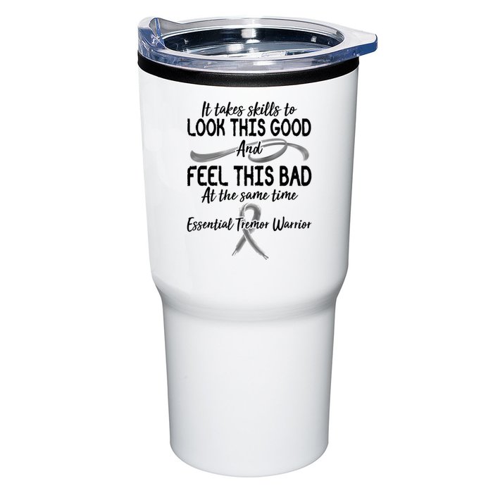 Essential Tremor Warrior It Takes Skills To Look This Good And Feel This Bad Tumbler