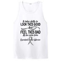 Essential Tremor Warrior It Takes Skills To Look This Good And Feel This Bad PosiCharge Competitor Tank