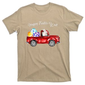 Easter Truck With Easter Egg Happy Easter Y'all Gifts T-Shirt