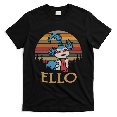 Ello The Worm Labyrinth Ello Labyrinth Movie 80s Vintage Retro T-Shirt