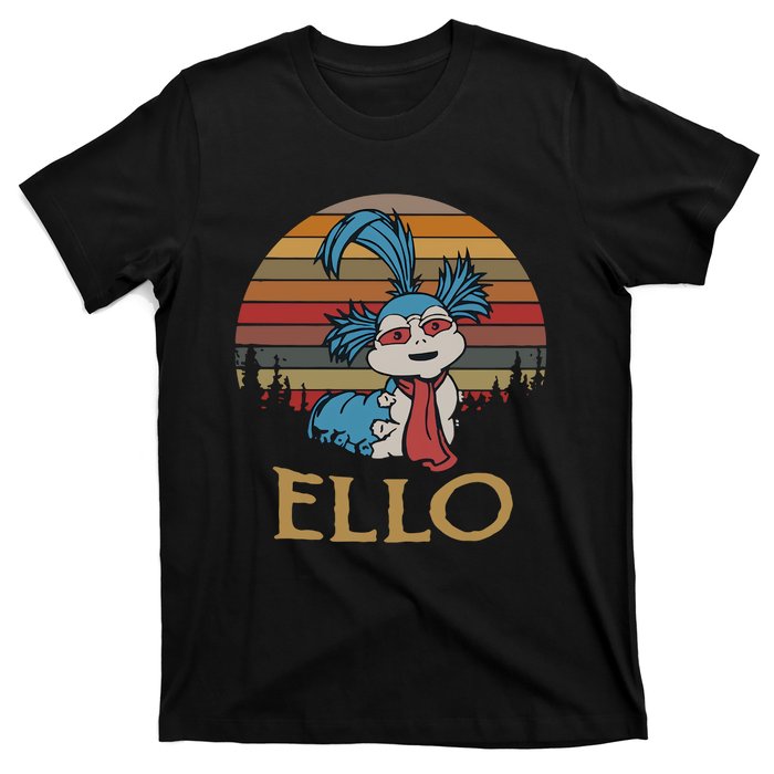 Ello The Worm Labyrinth Ello Labyrinth Movie 80s Vintage Retro T-Shirt