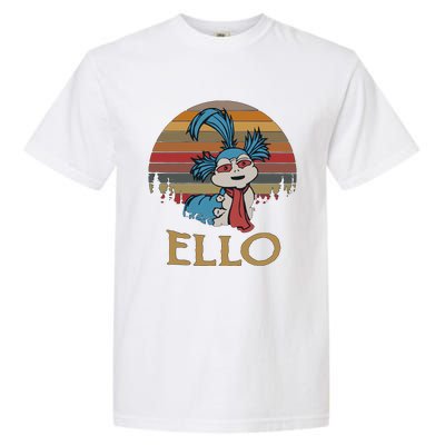 Ello The Worm Labyrinth Ello Labyrinth Movie 80s Vintage Retro Garment-Dyed Heavyweight T-Shirt