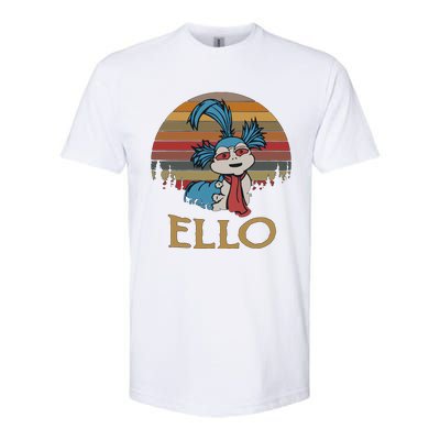 Ello The Worm Labyrinth Ello Labyrinth Movie 80s Vintage Retro Softstyle® CVC T-Shirt