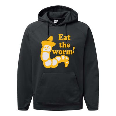 Eat The Worm Performance Fleece Hoodie