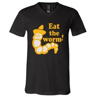 Eat The Worm V-Neck T-Shirt