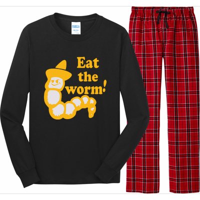 Eat The Worm Long Sleeve Pajama Set