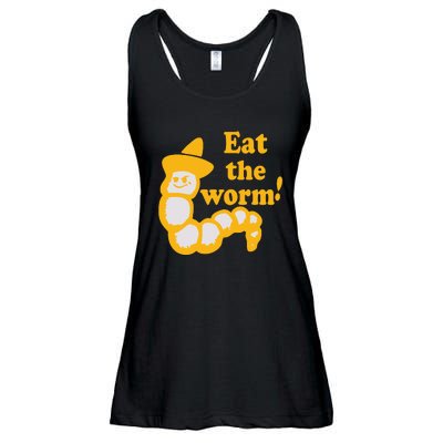 Eat The Worm Ladies Essential Flowy Tank