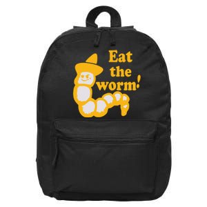 Eat The Worm 16 in Basic Backpack